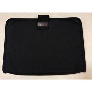 TUMI Black Ballistic Nylon Slim Portfolio Laptop / Tablet Sleeve 10x14 NEW